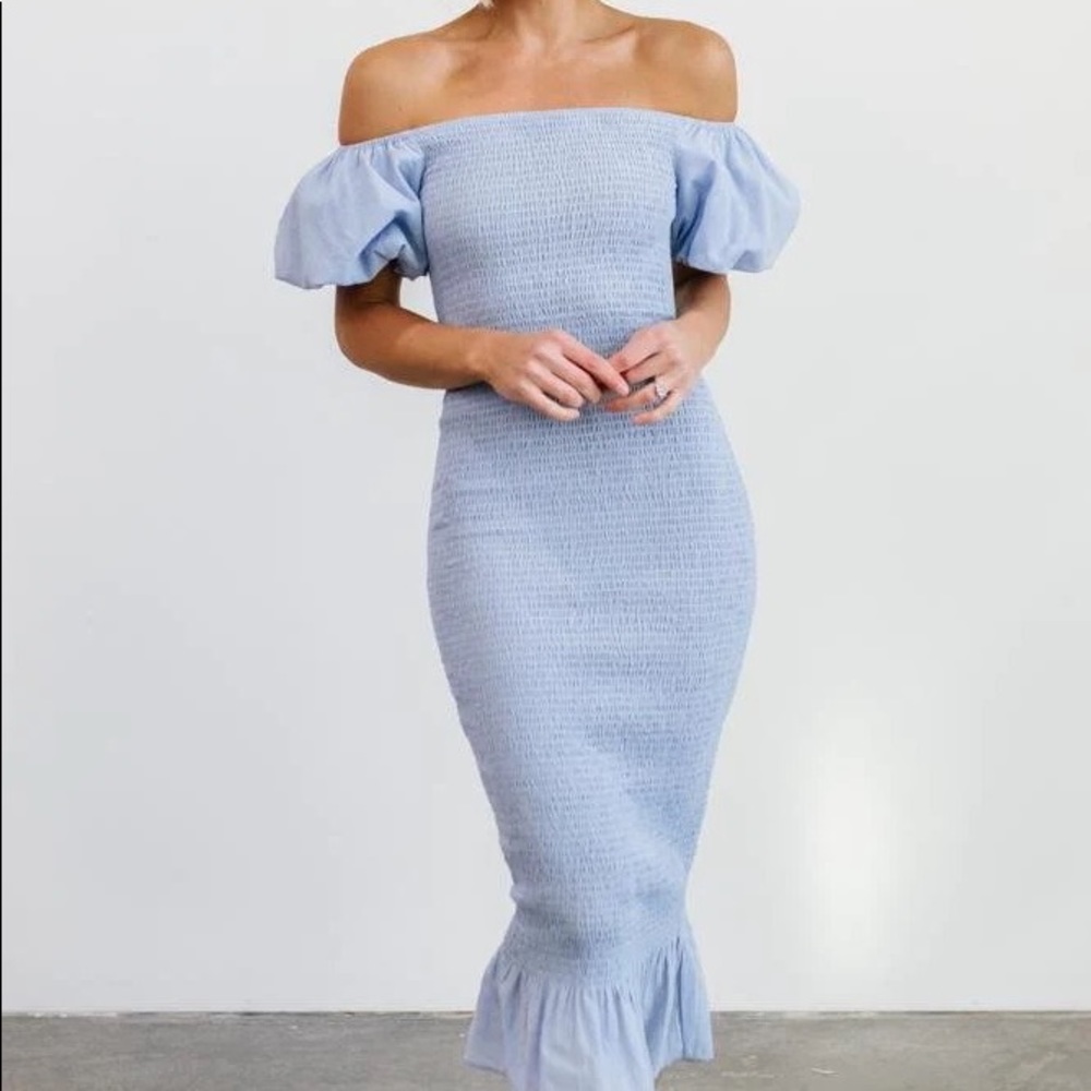 Baltic Born Smocked Midi Dress